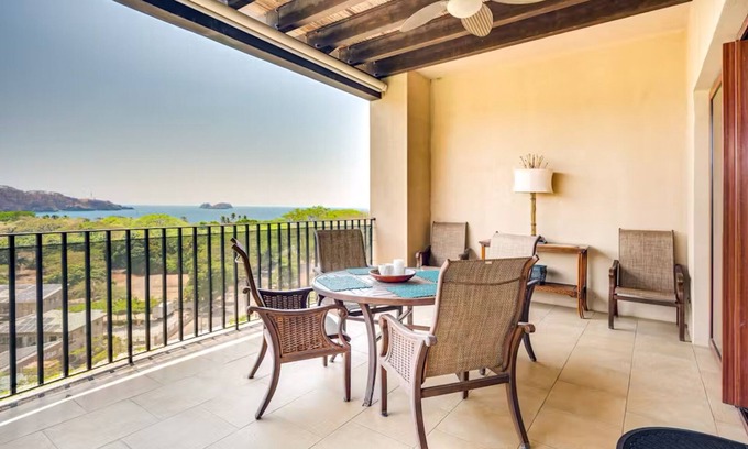Playa Hermosa Condominio | Stunning coastal penthouse with sweeping views, pools, gym, fast WiFi & AC