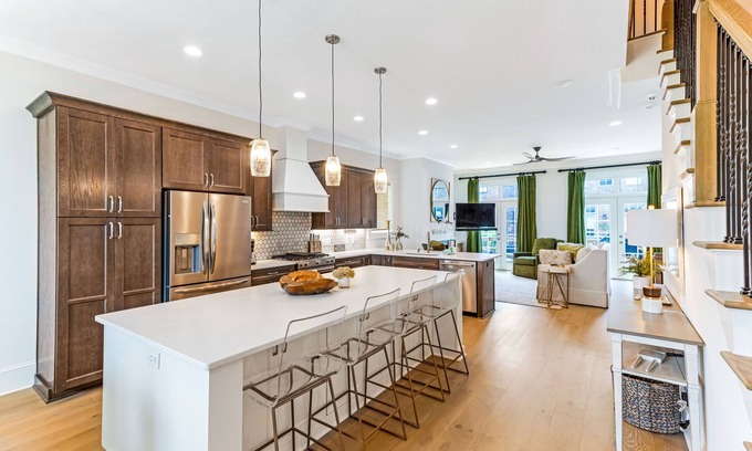 Hitch Village - Fred Wessels Homes Casa | Stunning Eastern Wharf Riverwalk Home w/ Parking by Lucky Savannah