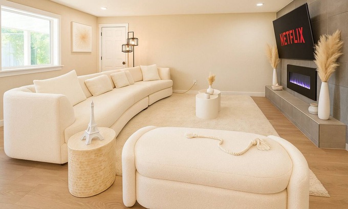Ralston Valley Casa | Stunning European Hideaway💝GameRoom✨Free Wine, NetFlix & Fast Wifi 💝