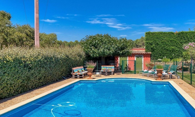 Evenos Casa | Estupenda casa de vacaciones privada para 8 personas con piscina privada, WIFI, A/C, TV y terraza