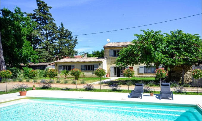 Saint-Quentin-la-Poterie Casa | Stunning Home In Squentin-La-Poterie