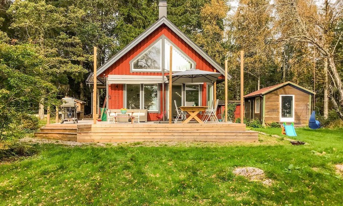Edsbro Casa | Impresionante casa en Edsbro con WiFi
