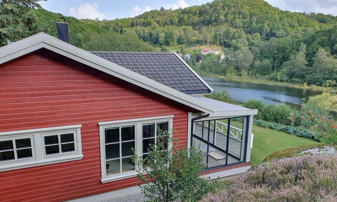 Farsund Casa | Impresionante casa en Farsund con WiFi