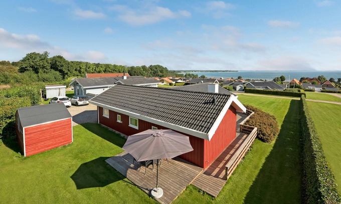 Grønninghoved Strand Casa | Preciosa casa en Sjølund con cocina