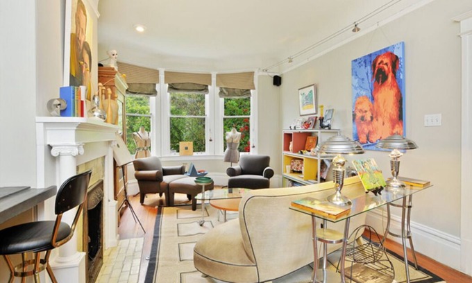 Castro District Casa | Stunning Home on Liberty St w Views-Business Ready
