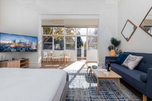 North Sydney Apartamento | Stunning Huge Studio, Sunny terrace with Parking