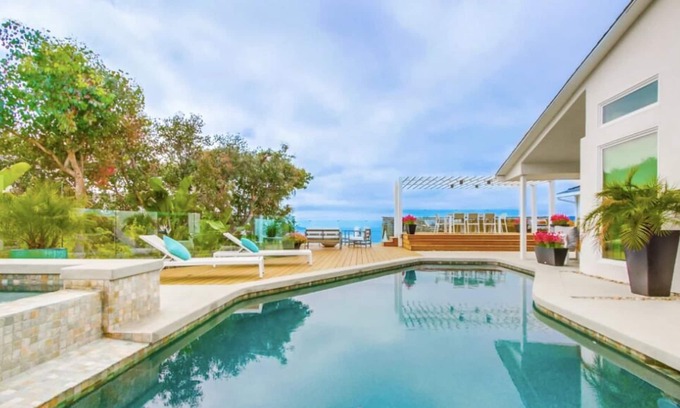 La Jolla Mesa Casa | Impresionante casa de playa de La Jolla con vistas