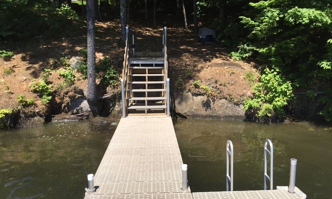 Litchfield Casa | Impresionante casa del lago en el hermoso Maine