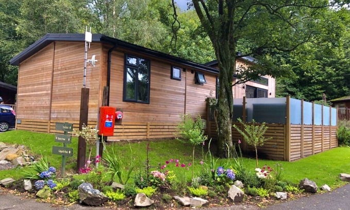 Troutbeck Bridge Cabina | Moderno Lodge situado en un entorno relajante con instalaciones de ocio y WiFi gratuito