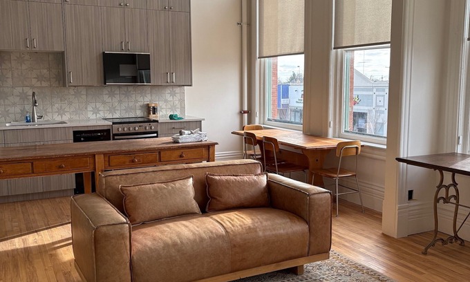 Brigham City Apartamento | Impresionante Loft en Distrito Histórico - ¡recién remodelado!