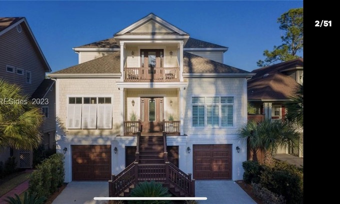 Moss Creek Casa | Stunning Marsh View 4B/3B Home Overlooking Sound