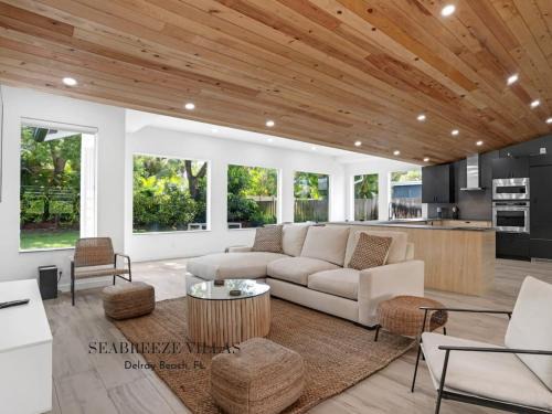 Delray Beach Casa | Stunning Modern Coastal Villa - The Three Palms