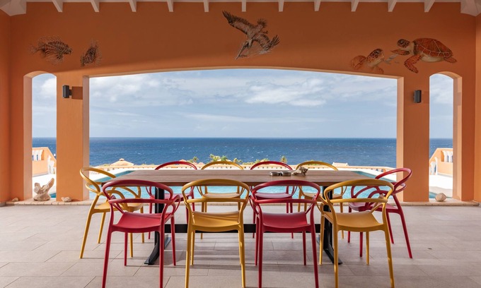 St. Marie Villa | Impresionante villa con vista al mar, renovada y reformada en 2019, piscina privada