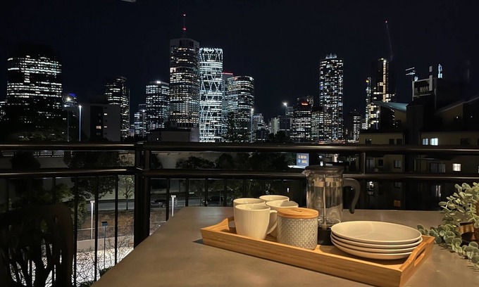 New Farm Apartamento | Stunning One Bedroom Unit in the Heart of Kangaroo Point