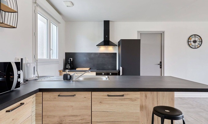 La Haye-d'Ectot Casa | Estupenda casa de vacaciones privada con WIFI, TV, terraza, mascotas permitida y aparcamiento