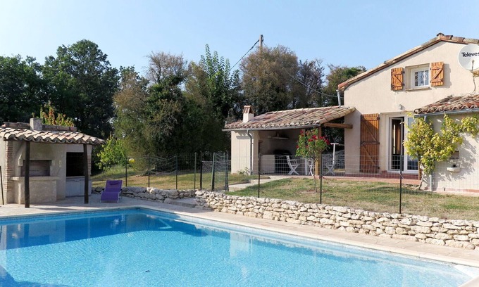 L'Honor-de-Cos Villa | Casa de vacaciones privada con piscina privada, TV, terraza, vista panorámica, aparcamiento