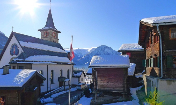 Riederalp Casa | Estupenda casa de vacaciones privada para 8 personas con WIFI, TV, patio y vista panorámica