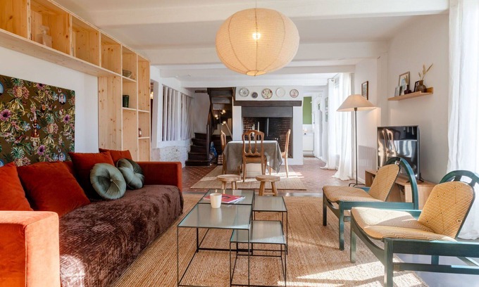 Canapville Villa | Preciosa casa de vacaciones privada para 6 personas con WIFI, TV, terraza y aparcamiento