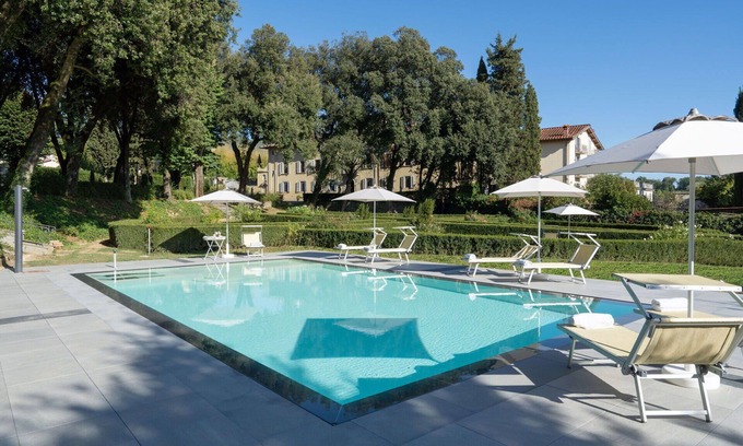 Ronta Villa | Casa de vacaciones privada con WIFI, jacuzzi, piscina privada, TV, vista panorámica, aparcamiento