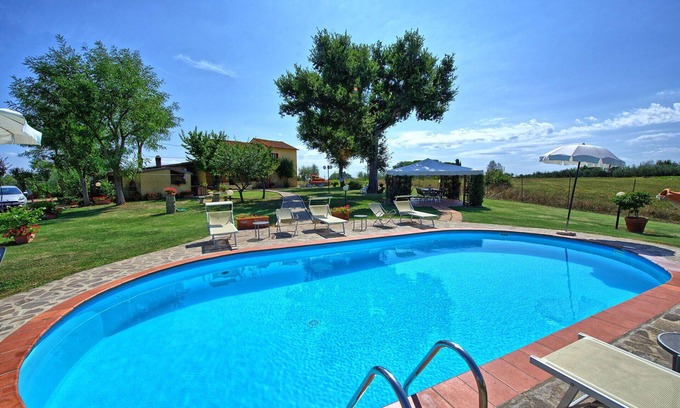 Le Piazze Villa | Casa de vacaciones privada con WIFI, piscina privada, TV, vista panorámica, cerca de Arezzo