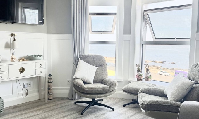 Portrush Apartamento | Superior-Vista al Mar-Apartamento-Baño con ducha