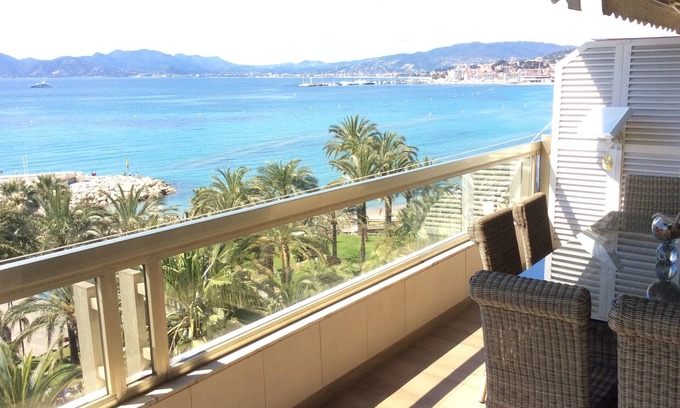 Pointe Croisette Apartamento | Stunning Sea View Apartment on La Croisette