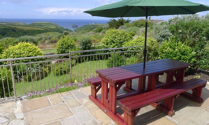 Trewarmett Casa | Impresionantes vistas al mar desde la casa Tintagel