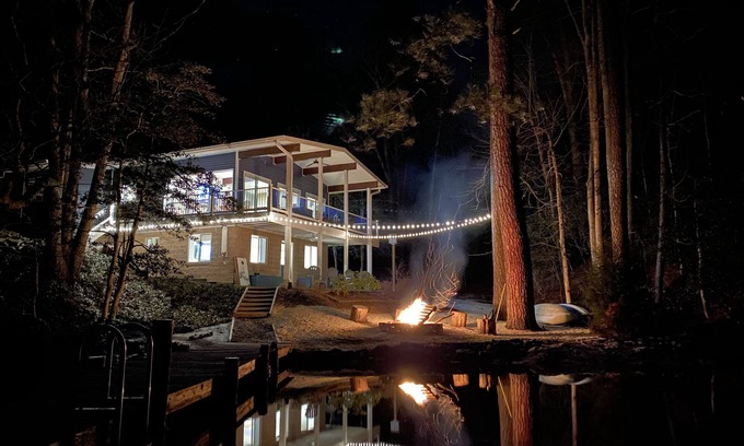 Chesapeake Ranch Estates-Drum Point Casa | Stunning secluded Luxury waterfront cottage with private deep water pier!