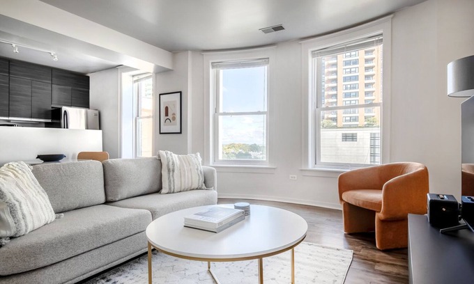 South Loop Apartamento | Stunning South Loop 2BR nr L & Grant Park, by Blueground