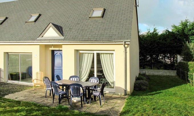 Hauteville-sur-Mer Casa | Maravillosa casa de vacaciones con WIFI, TV, terraza, mascotas permitida y aparcamiento