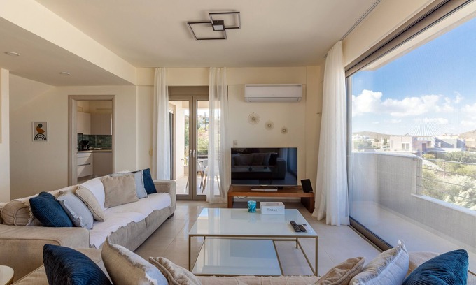 Vathianos Kampos Apartamento | Stunning View 3 bedroom villa