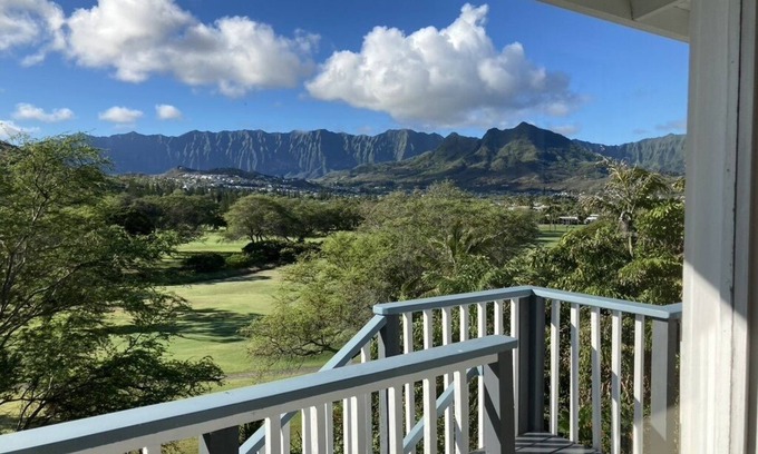 Kailua Apartamento | Stunning Views: 5 min to beach and you will be amazed by the mountain views !