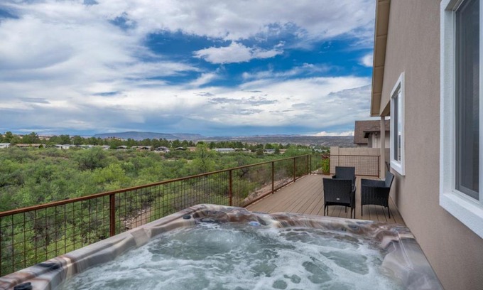 Cottonwood Casa | Stunning Views + Hot Tub + Location! 3 bed/3 bath