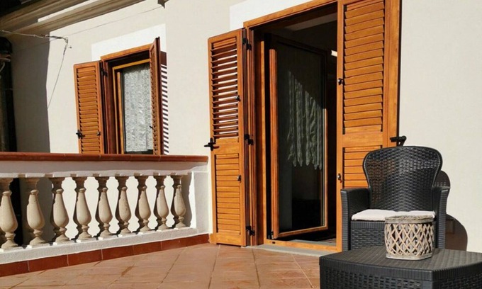 Torchiara Villa | Estupenda casa de vacaciones para 4 personas con TV, terraza y vista panorámica