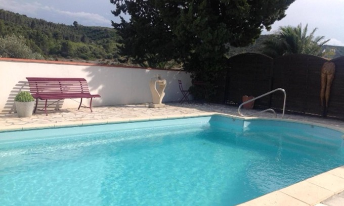 Paziols Casa | Impresionante villa en Paziols con piscina privada climatizada y vistas espectaculares