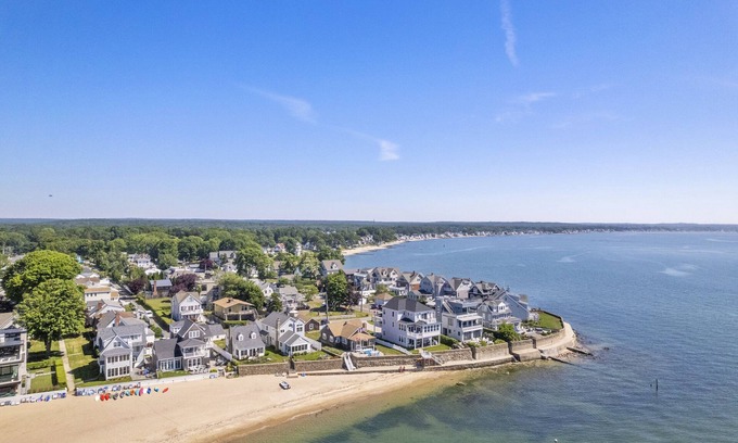 Clinton Casa | Stunning Waterfront Home with Private Beach!