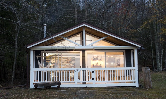 Shady Chalet De Esquí | Impresionante Woodstock NY Chalet con vistas panorámicas de las montañas Catskill