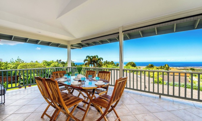 Kona Palisades Casa | STVR Home - Kona’s Cozy Retreat - 4Bd/3Bath/Sleep 12/Pool with AC