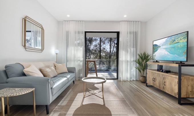 Burswood Apartamento | Stylish 1-Bed Apartment with Rooftop Access