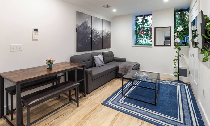 Upper Manhattan Apartamento | Stylish 1 Bedroom 25 min to Time Square Perfect For couples + Families