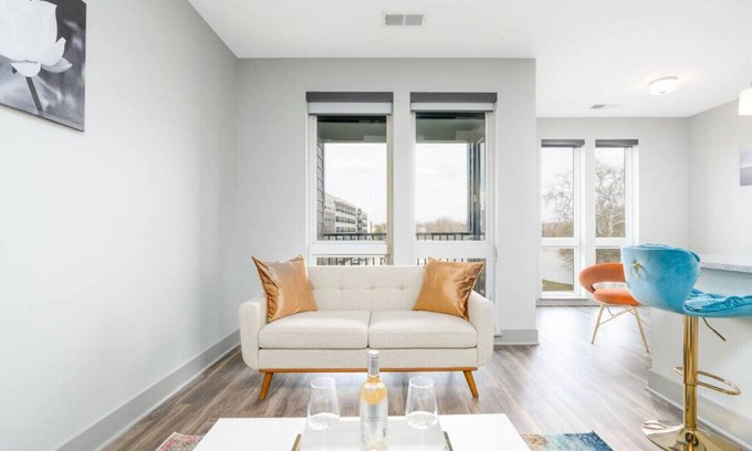 Indianapolis Apartamento | Stylish 1BR Apartment with View