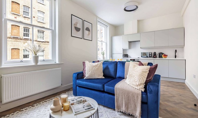 St Luke's Apartamento | Stylish 1BR Close to Barbican Centre & St Paul's