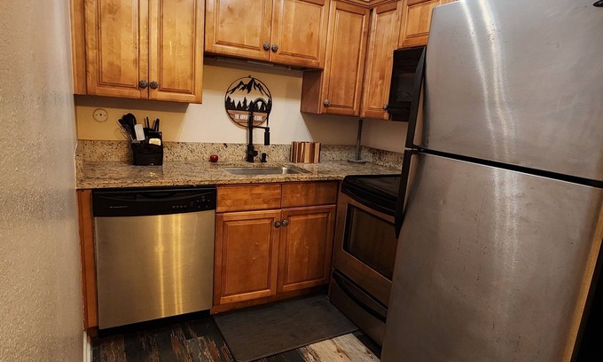 Tampa Condominio | Stylish 1BR Condo w/ Fireplace in South Tampa