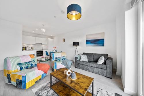Botwell Apartamento | Stylish 1BR Flat in Hayes 4 Guests-5 Min to Heathrow#20 Min to Central London