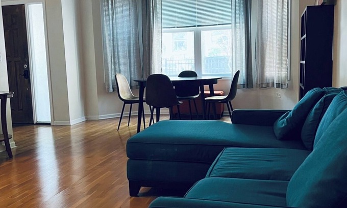 Oakland Condominio | Stylish 1BR in Bronzeville Near Downtown Cozy Stay w/Free Wifi
