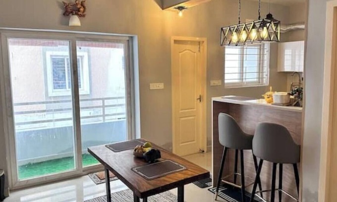 Muttukadu Apartamento | Stylish 2 BHK Apartment - Walk to the Beach Near Boat House – ECR Bliss