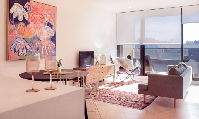Collingwood North Apartamento | Stylish 2bed Apartment in Fitzroy - Free Parking
