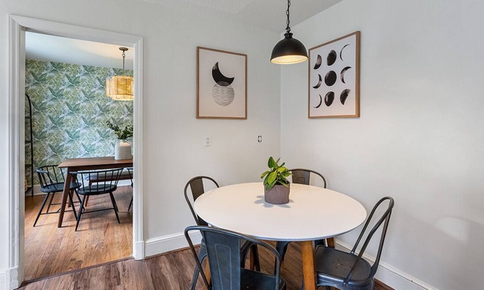 Mebane Casa | Stylish 3-BR Boho Cottage Walkable to Downtown Mebane