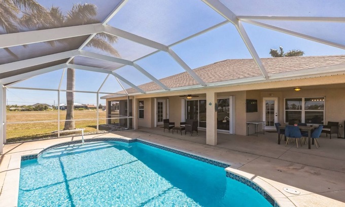 Burnt Store Casa | Stylish 3BR/2BA Retreat with Pool in Cape Coral