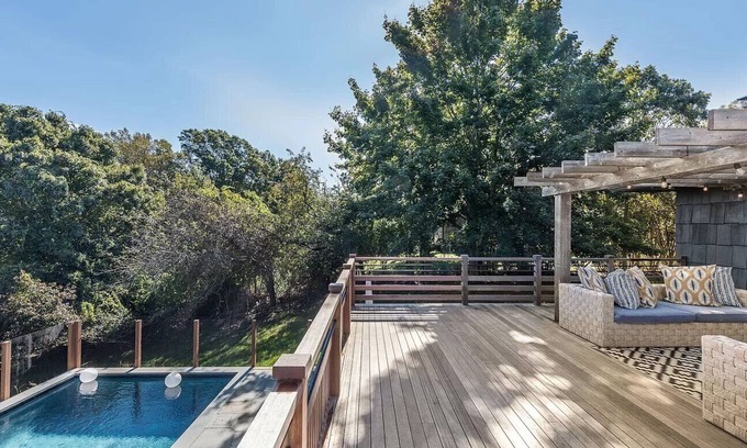 Montauk Casa | Stylish and Spacious Montauk Home with Private Pool, Eclectic Design, Total...